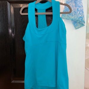 lululemon tank top w built in bra